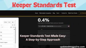 Keeper Standards Test