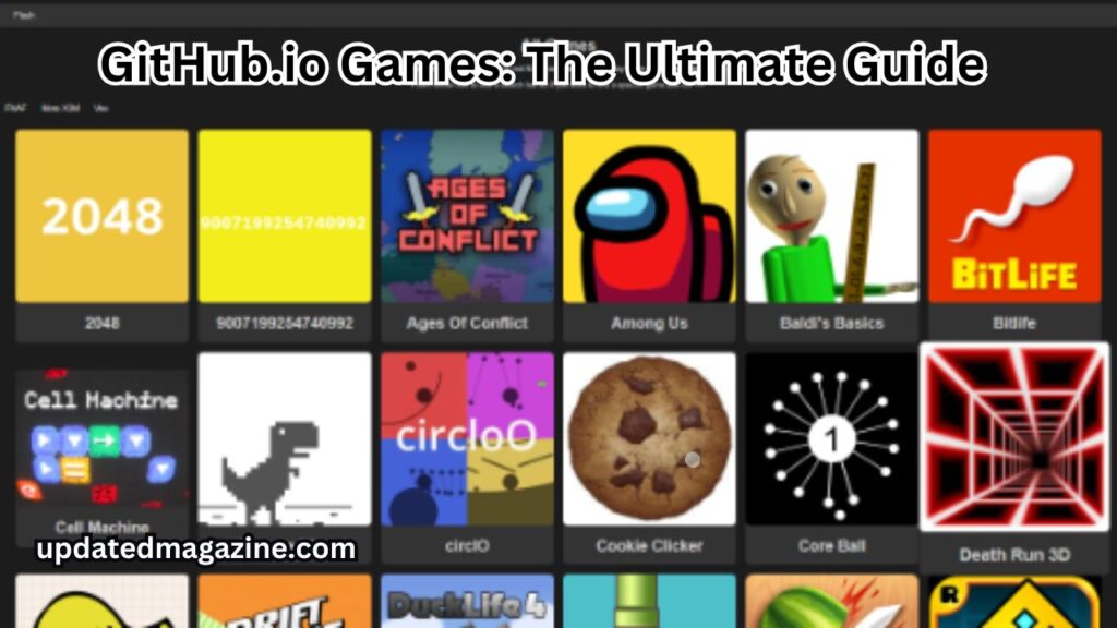 GitHub.io Games